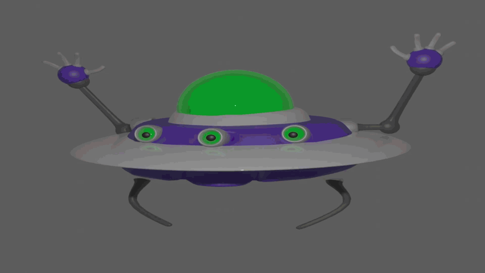 UFO Animation Render (2023)